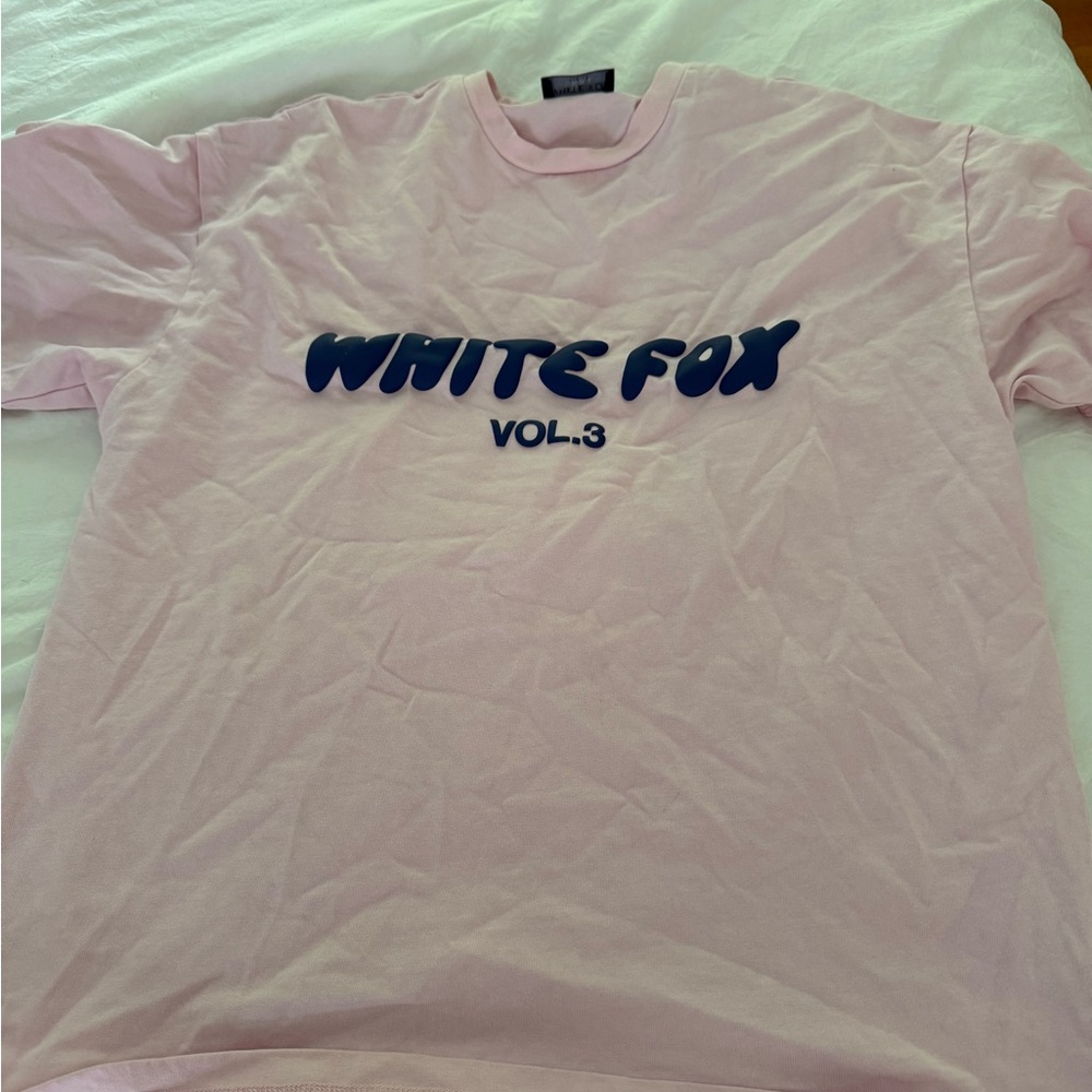 white fox t shirt